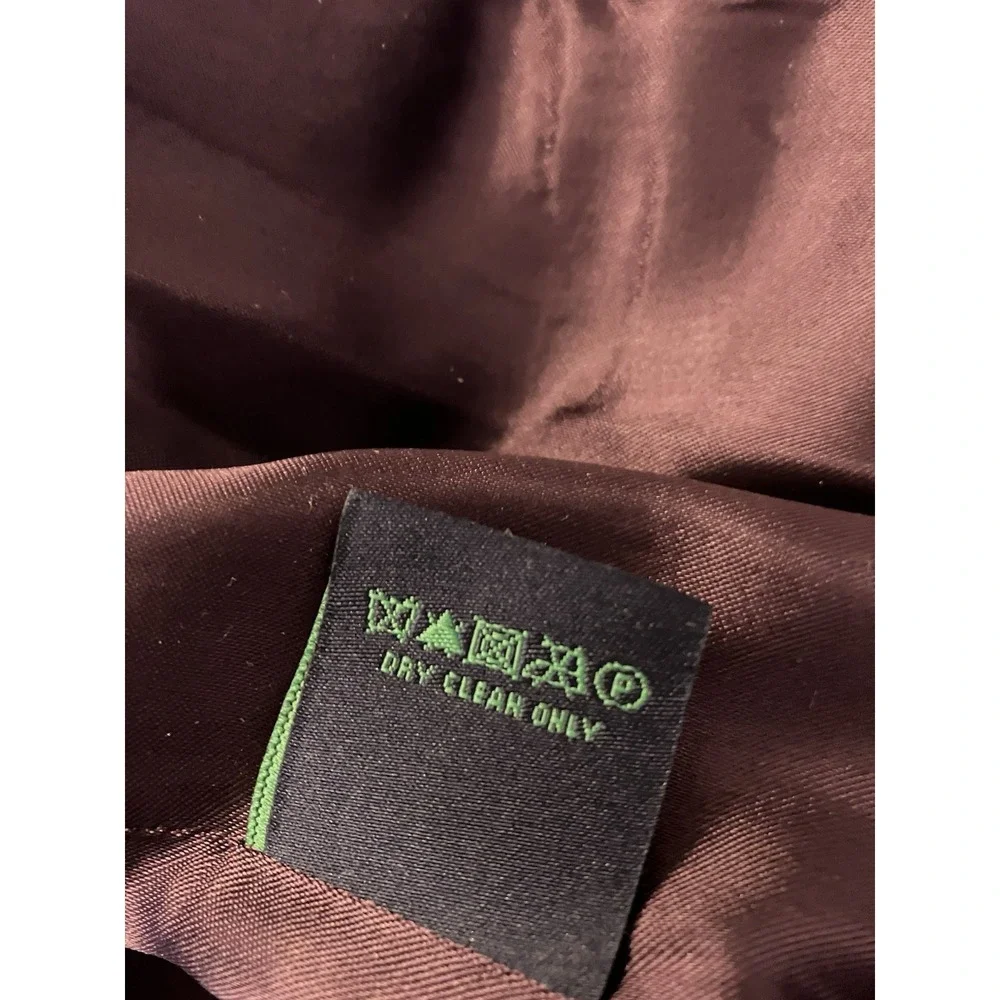 Boden Polka Dot Wool Blazer Gray Charcoal Jacket Sz 10 Preppy‎ Twee - Picture 9 of 10